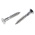 RS PRO Slot Countersunk Stainless Steel Wood Screw, A2 304, No. 8 Thread, 25mm Length