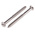 RS PRO Slot Countersunk Stainless Steel Wood Screw, A2 304, No. 8 Thread, 50mm Length