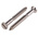 RS PRO Slot Countersunk Stainless Steel Wood Screw, A2 304, No. 10 Thread, 50mm Length
