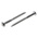 RS PRO Slot Round Stainless Steel Wood Screw, A2 304, 4mm Thread, 40mm Length