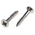 RS PRO Pozidriv Countersunk Stainless Steel Wood Screw, A2 304, 3.5mm Thread, 20mm Length