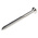 RS PRO Pozidriv Countersunk Stainless Steel Wood Screw, A2 304, 4mm Thread, 50mm Length