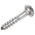 RS PRO Pozidriv Round Stainless Steel Wood Screw, A2 304, 5mm Thread, 40mm Length