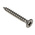 RS PRO Pozidriv Countersunk Stainless Steel Wood Screw, A2 304, 4mm Thread, 30mm Length