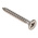 RS PRO Pozidriv Countersunk Stainless Steel Wood Screw, A2 304, 5mm Thread, 40mm Length