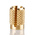 RS PRO, M5 Brass Threaded Insert diameter 6.4mm Depth 9.35mm