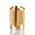 RS PRO, M6 Brass Threaded Insert diameter 8mm Depth 12.7mm
