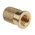 RS PRO, M6 Brass Threaded Insert diameter 8mm Depth 12.7mm