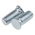 RS PRO Steel Zinc plated & clear Passivated Self Clinching Stud, M5, length-12mm