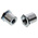 RS PRO Steel Clear Passivated, Zinc Self-Clinching Standoff, M3