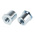 RS PRO Steel Clear Passivated, Zinc Self-Clinching Standoff, M4