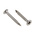 RS PRO Pozidriv Countersunk Stainless Steel Wood Screw, A2 304, 3.5mm Thread, 25mm Length