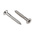 RS PRO Pozidriv Countersunk Stainless Steel Wood Screw, A2 304, 3mm Thread, 20mm Length