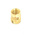 RS PRO, M5 Brass Threaded Insert, 7.9mm diameter 6.4mm Depth 9.5mm