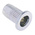 RS PRO Plain, M4 Steel Threaded Insert, 9mm diameter 6mm Depth 11.3mm