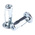 RS PRO Bright Zinc Plated, M4 Steel Threaded Insert, 11.89mm diameter 8.38mm Depth 21.36mm