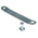 RS PRO Bright Zinc Plated, M4 Steel Threaded Insert, 11.89mm diameter 8.38mm Depth 16.59mm