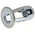 RS PRO Bright Zinc Plated, M6 Steel Threaded Insert, 15.88mm diameter 11.43mm Depth 23.34mm