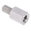 RS PRO Standoff, M5 x M5 Thread, 10mm Body, Brass, Male/Female, 8mm Stud