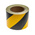RS PRO Black/Yellow Reflective Tape 100mm x 25m