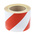 RS PRO Red/White Reflective Tape 100mm x 25m