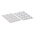 Velcro White Hook & Loop Tape, 16mm x 16mm