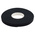 RS PRO Black Hook & Loop Tape, 20mm x 10m