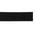 RS PRO Black Hook & Loop Tape, 25mm x 5m