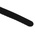 RS PRO Black Hook & Loop Tape, 20mm x 200mm