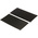 RS PRO Black Hook & Loop Tape, 50mm x 100mm