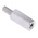 RS PRO Standoff, M4 x M4 Thread, 15mm Body, Brass, Male/Female, 8mm Stud