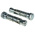RawlPlug Steel Masonry Anchor M10 x 75mm, 16mm Fixing Hole