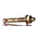 RS PRO Carbon Steel Through Bolt M10 x 75mm, 10mm Fixing Hole