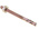 RS PRO Carbon Steel Through Bolt M10 x 120mm, 10mm Fixing Hole