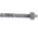 RS PRO Steel Through Bolt M12 x 100mm, 12mm Fixing Hole