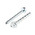 RS PRO Steel Ankerbolt 50mm, 8mm Fixing Hole