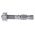 RS PRO Stainless Steel Bolt Anchor M8 x 50mm, 8mm Fixing Hole