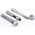 RS PRO Stainless Steel Masonry Fixing 75mm, 12mm Fixing Hole