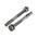 RS PRO Carbon Steel Anchor Bolt M10 x 100mm, 10mm Fixing Hole