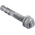 RS PRO Carbon Steel Anchor Bolt M16 x 110mm, 16mm Fixing Hole