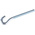 RS PRO Carbon Steel Anchor Bolt M8 x 98mm, 8mm Fixing Hole