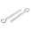 RS PRO Carbon Steel Anchor Bolt M8 x 67mm, 8mm Fixing Hole