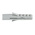 RS PRO Grey Nylon Wall Plug, 25mm Length, 5mm Fixing Hole Diameter