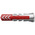 Fischer Fixings Nylon Screw Anchor 50mm, 10mm Fixing Hole