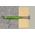 Fischer Fixings Green Wall Plug, 50mm Length, 10mm Fixing Hole Diameter