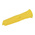 RawlPlug Yellow Plastic Wall Plug, 24mm Length, 5mm Fixing Hole Diameter