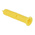 RawlPlug Yellow Plastic Wall Plug, 24mm Length, 5mm Fixing Hole Diameter