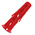 RawlPlug Red Plastic Wall Plug, 28mm Length, 6mm Fixing Hole Diameter