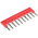 Phoenix Contact Busbar, 6.2mm Pitch