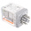 Releco, 115V ac Coil Non-Latching Relay 3PDT, 10A Switching Current Plug In